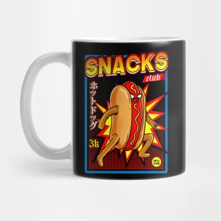 snacks club hotdog Mug